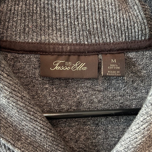 Tasso Elba Gray Sweater for Men - Picture 2 of 9